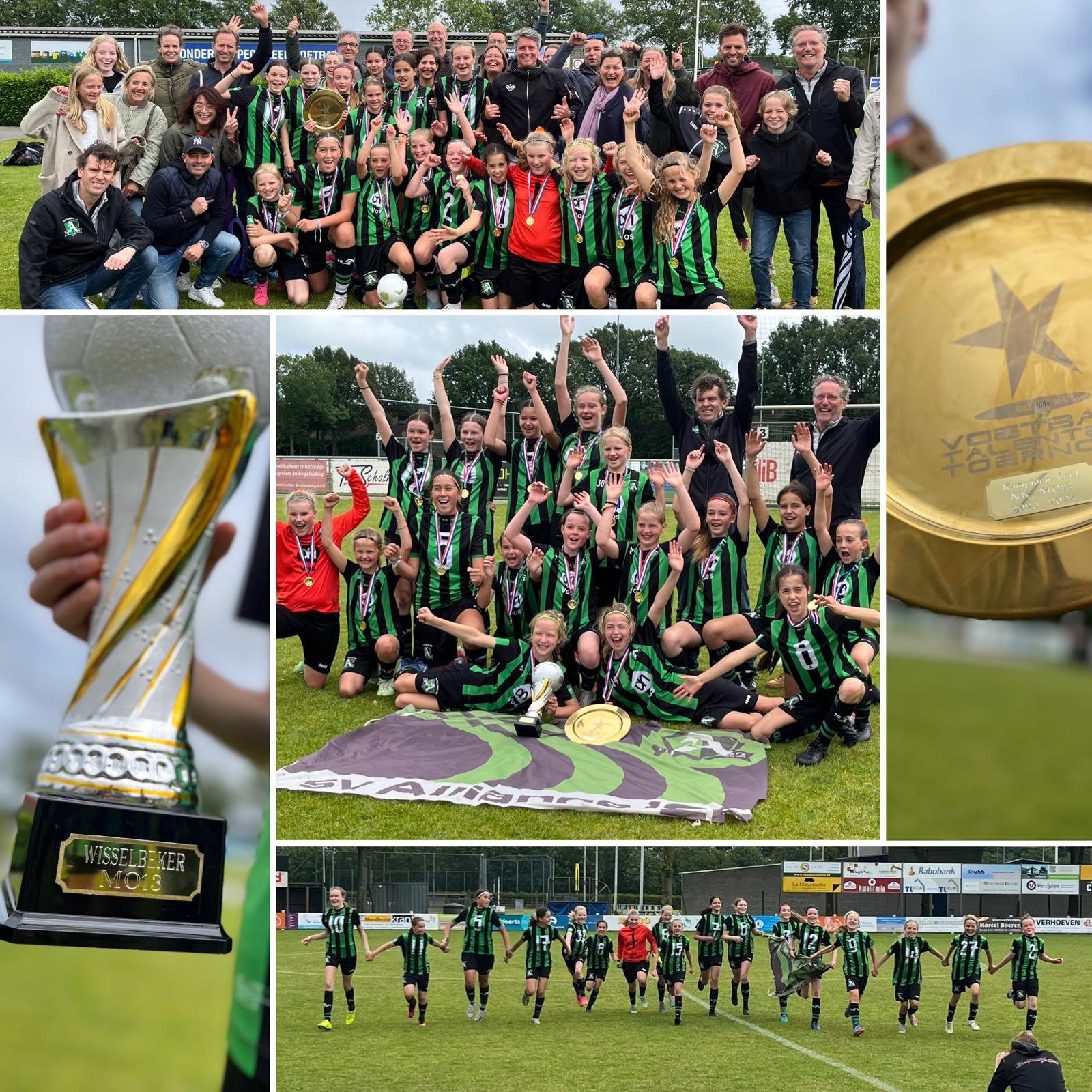 MO13 1 is kampioen Nederlands Kampioenschap